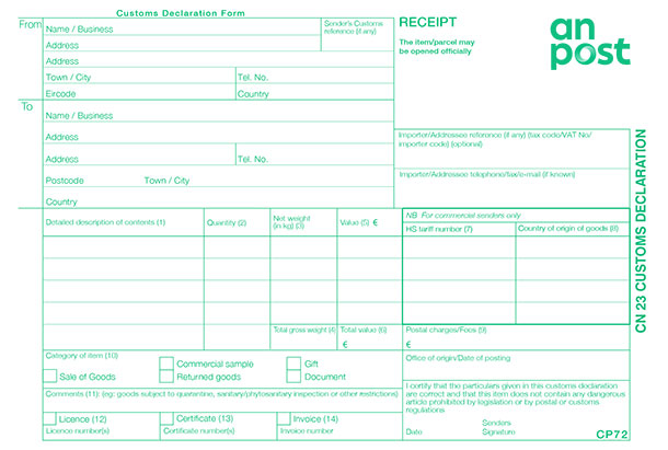 return to work form ireland