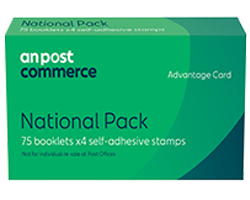 Pack of 300 national stamps