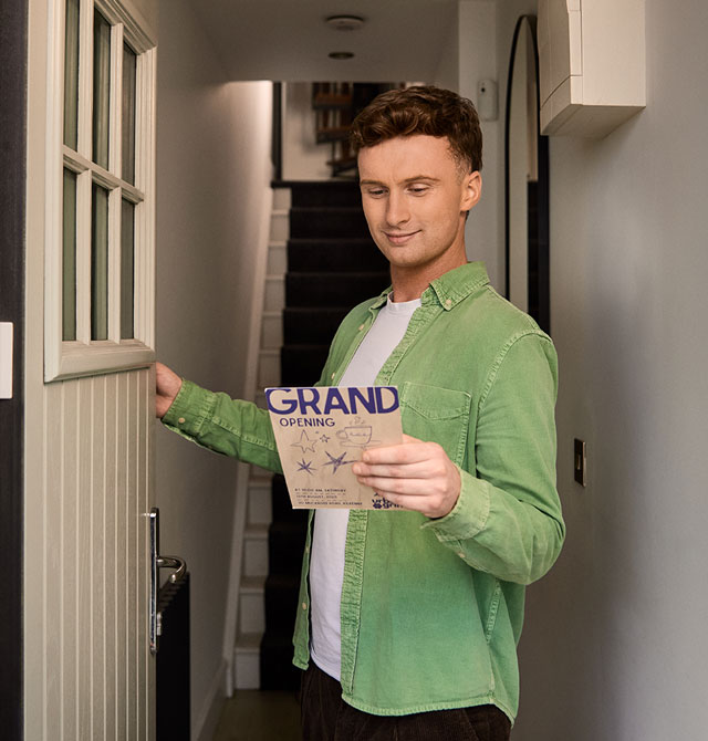Database‑driven Direct Mail by An Post, showing personalised mail and setup steps that explain how customer data is used to target audiences.