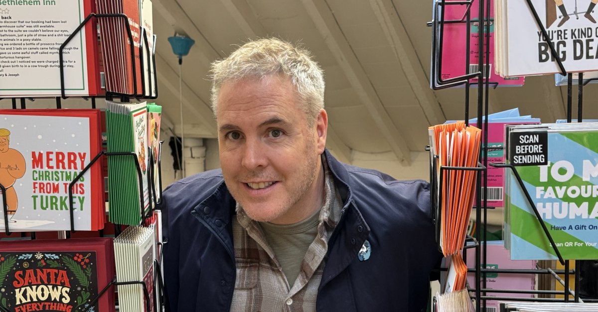 Image of a Christmas card