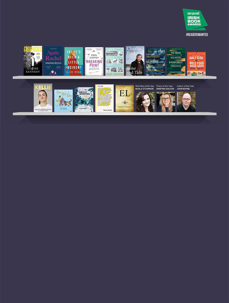 An Post proud sponsor of the Irish Book Awards