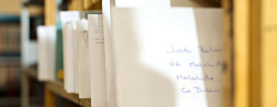 Letters on Shelve