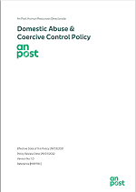 Domestic Abuse & Coercive Control Policy Cover