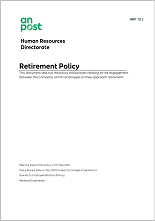 Retirement Policy Cover