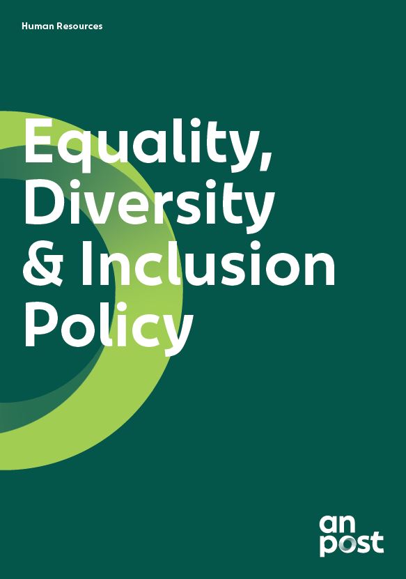 Equality Diversity Inclusion Policy Cover
