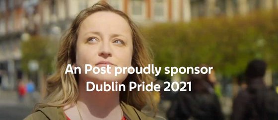 An Post Sponsors Dublin Pride 2021
