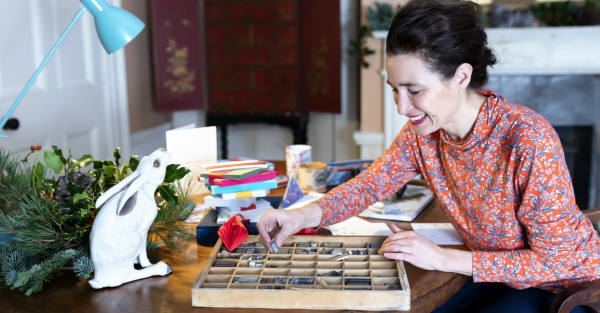 Image of a Christmas card