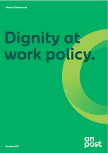 Dignity at work policy Cover