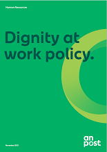 Dignity At Work Policy Cover